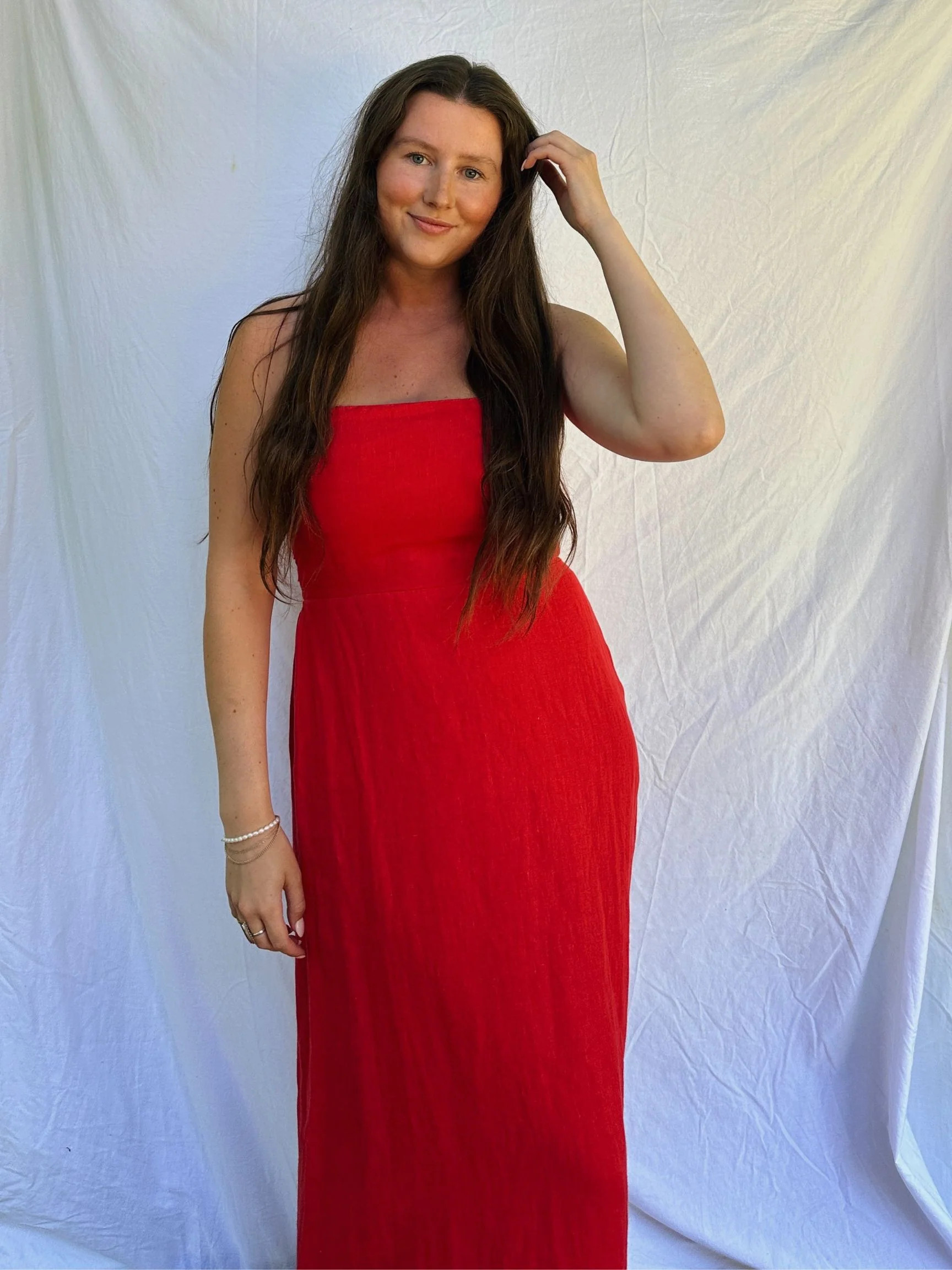 Italian Linen Maxi Dress | The Native One