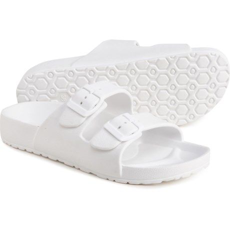 Rockin Huntington Buckle Slide Sandals (For Women) | Sierra