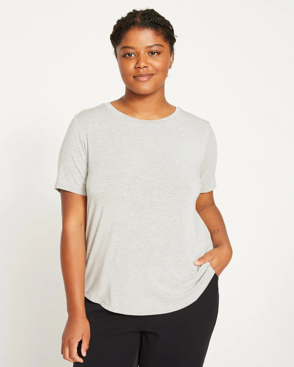 Tee Rex - Heather Grey | Universal Standard