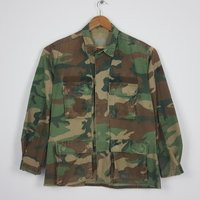 Vintage Military Camo Distressed Parka Jacket | Etsy (US)