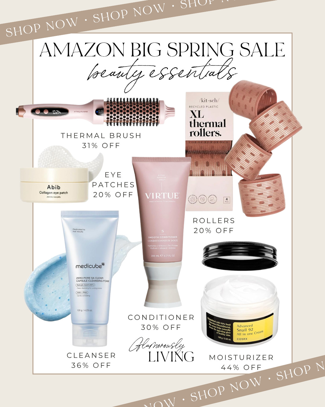 Amazon Big Spring Sale - Beauty Essentials 🌸

amazon big spring sale // amazon finds // amazon beauty finds // amazon beauty // amazon essentials // amazon must haves // makeup routine // skincare routine // hair routine 

 #LTKgrwm #LTKSaleAlert #LTKBeauty