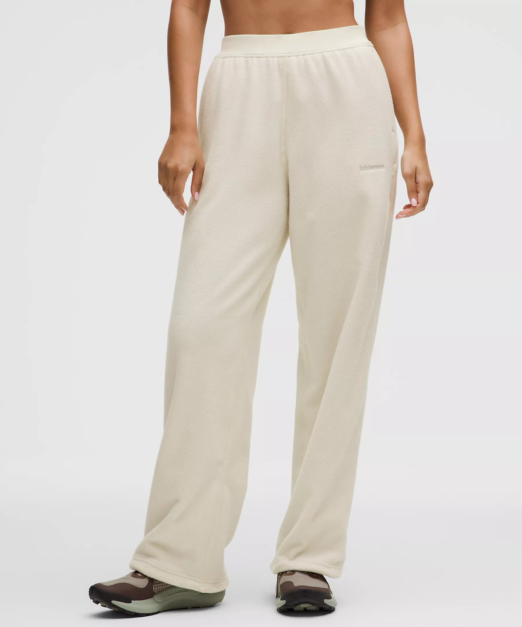 Tumbled Fleece Mid-Rise Relaxed-Fit Hiking Pant | Lululemon (US)