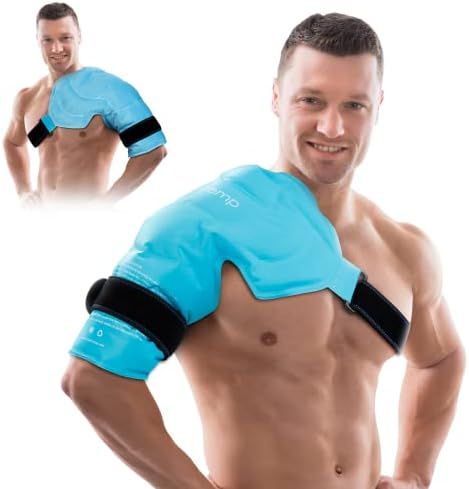 Comfytemp Shoulder Ice Pack Rotator Cuff Cold Therapy, Reusable Shoulder Wrap Large Gel Ice Packs... | Amazon (US)