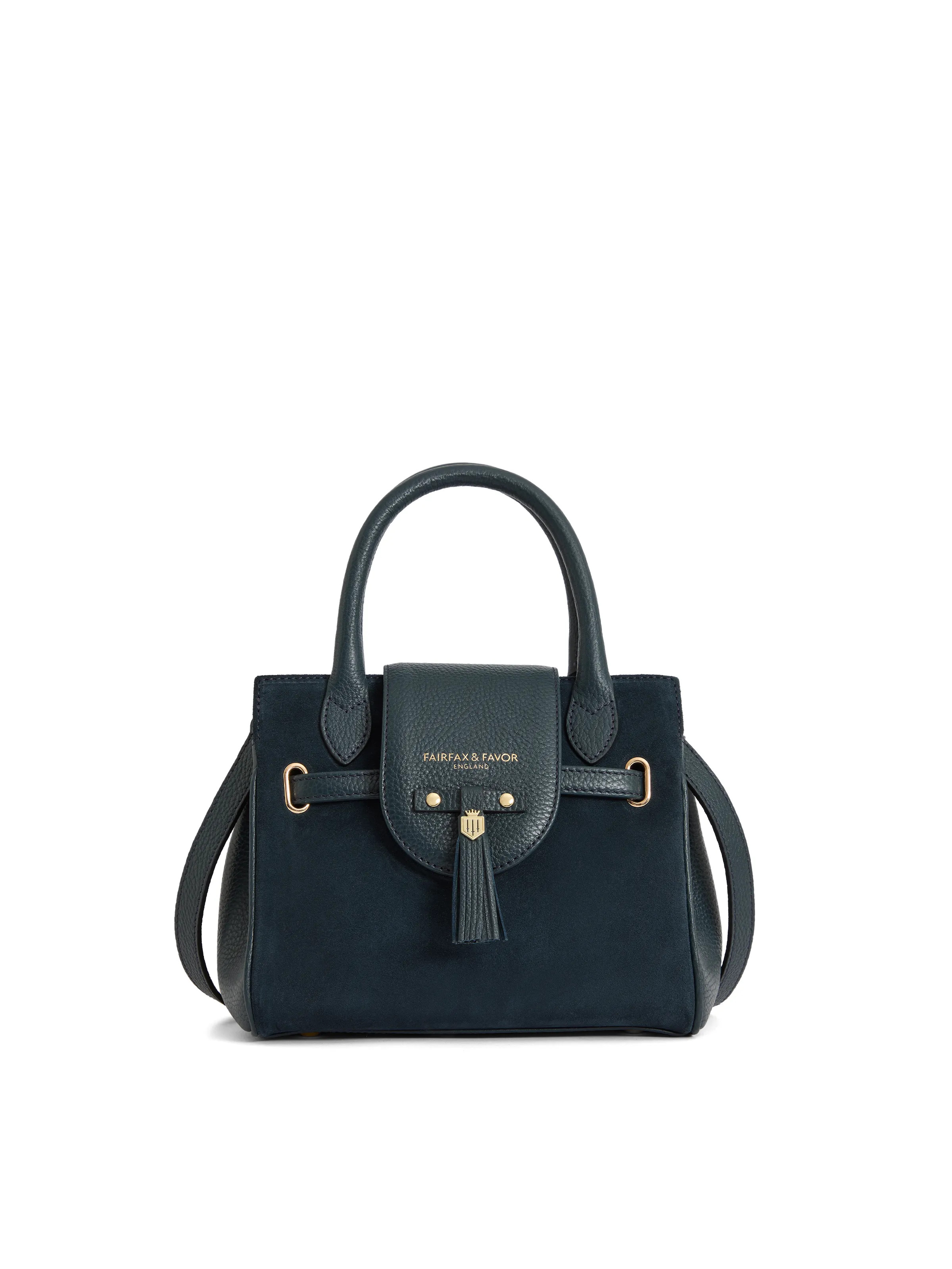 Mini Windsor - Teal Suede | Fairfax & Favor (UK)