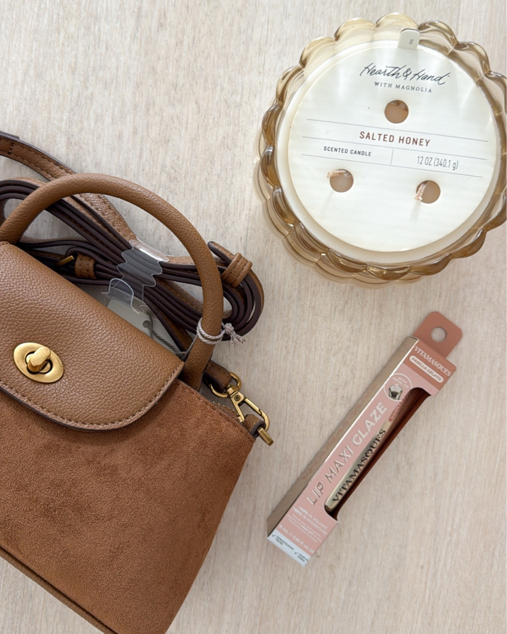 What I picked up from Target! 🍂 this candle smells soo good! I have to admit, I’m getting excited for all things fall now 😍

Crossbody bag, fall fashion, new arrivals, beauty finds, a new day, Hearth & Hand, salted Honey, lip glaze, shopping haul, fancythingsblog

#LTKootd #LTKBeauty #LTKSeasonal