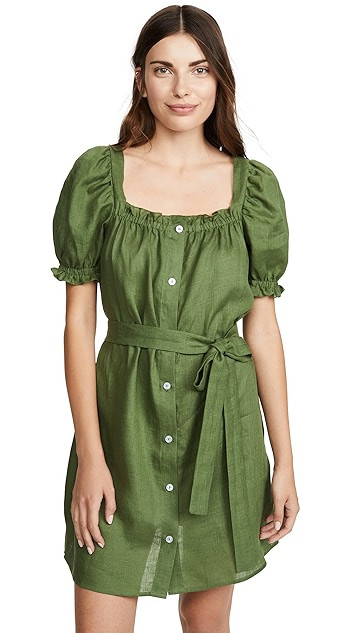 Brigitte Linen Mini Dress | Shopbop