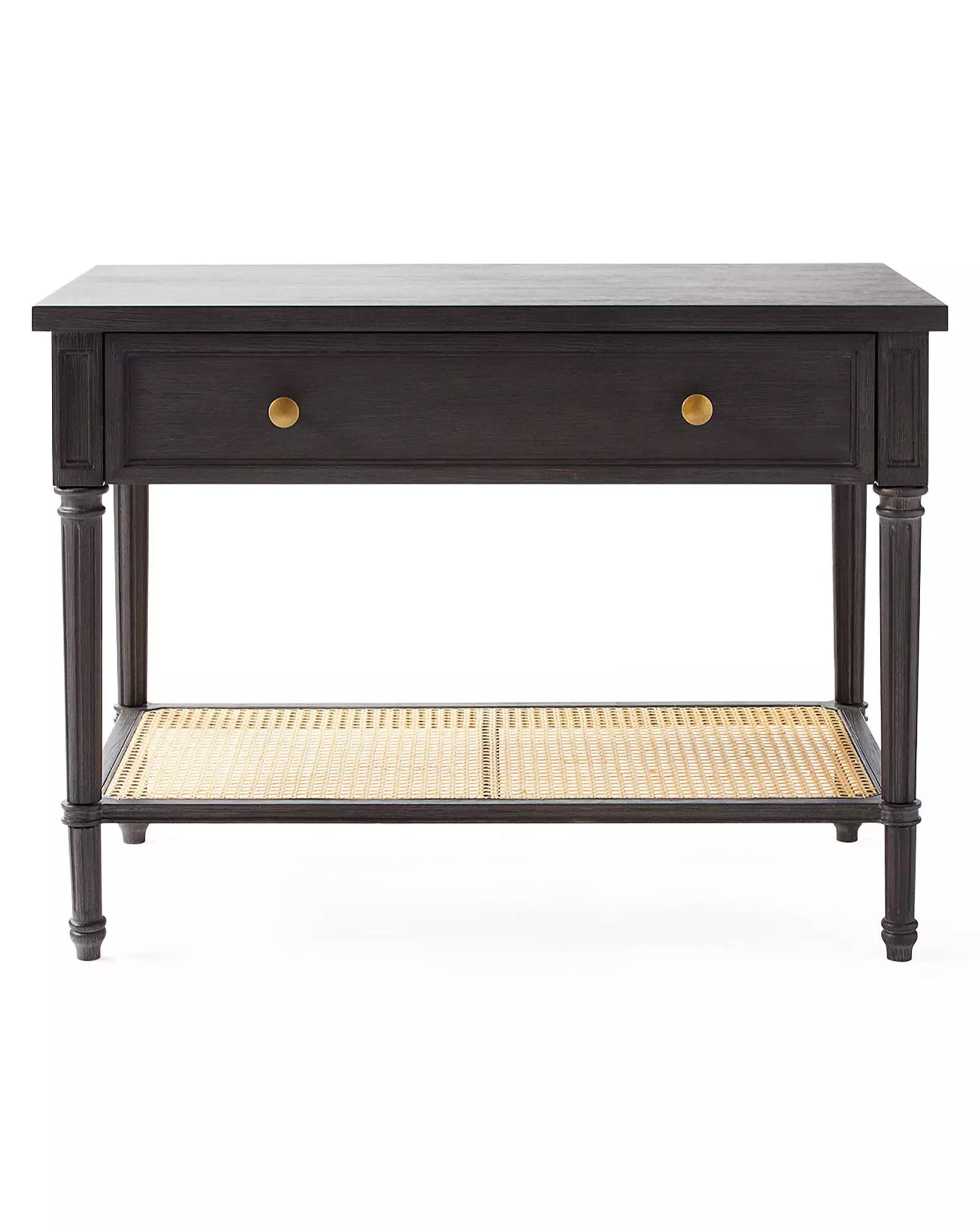 Harbour Cane Wide Nightstand | Serena and Lily