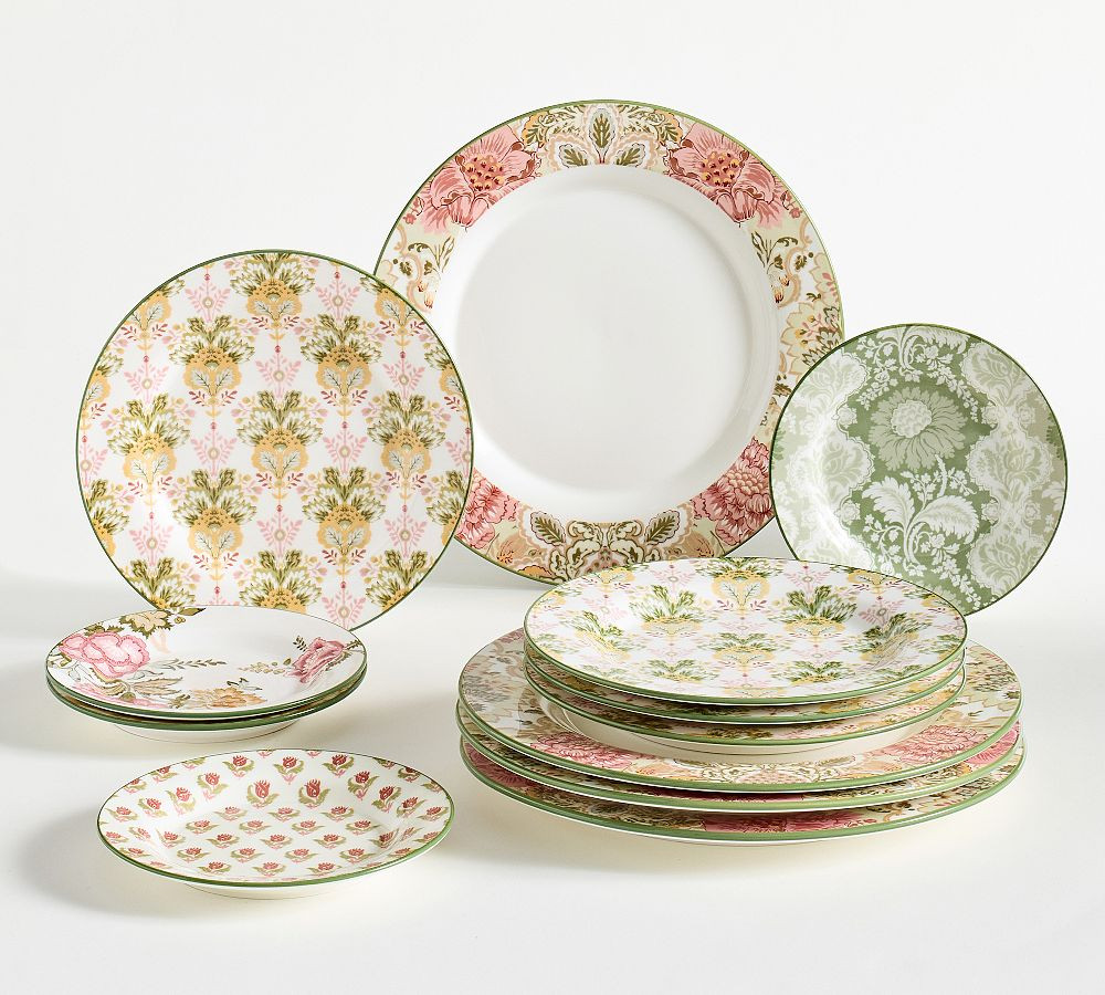 Kravet Arboretum Stoneware Dinnerware Sets | Pottery Barn (US)