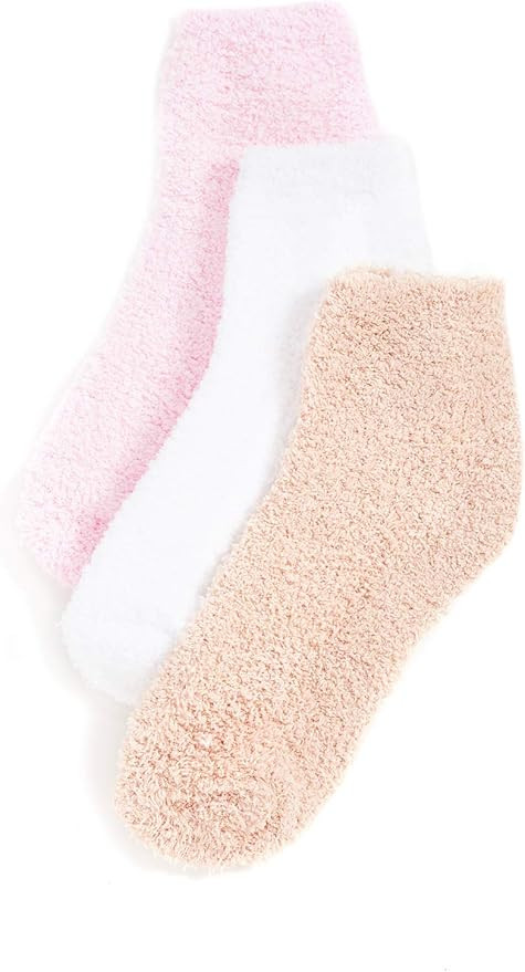 STEMS Women's 3 Pack Cozy Ankle Socks | Amazon (US)