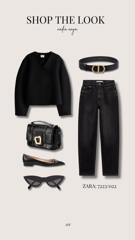 All black spring smart casual outfit

#LTKstyletip #LTKSeasonal #LTKeurope