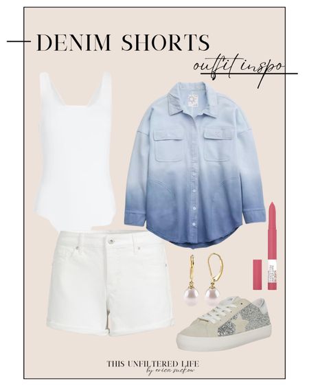 Denim shorts outfit inspo 🤍 

Walmart denim shorts, Walmart style, Amazon accessories, aerie Shaket top 

#LTKSeasonal #LTKstyletip #LTKunder50