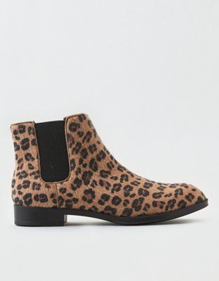 AEO Leopard Chelsea Boot | American Eagle Outfitters (US & CA)