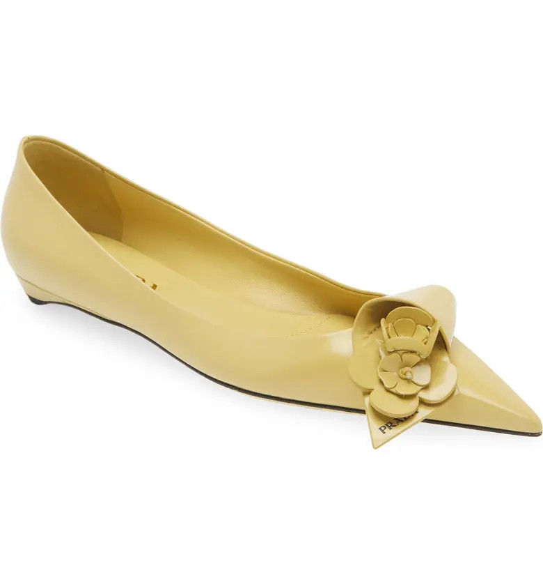 Loop Bouquet Pointed Toe Flat (Women) | Nordstrom