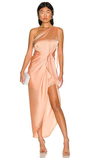 Marea Dress in Peach | Revolve Clothing (Global)