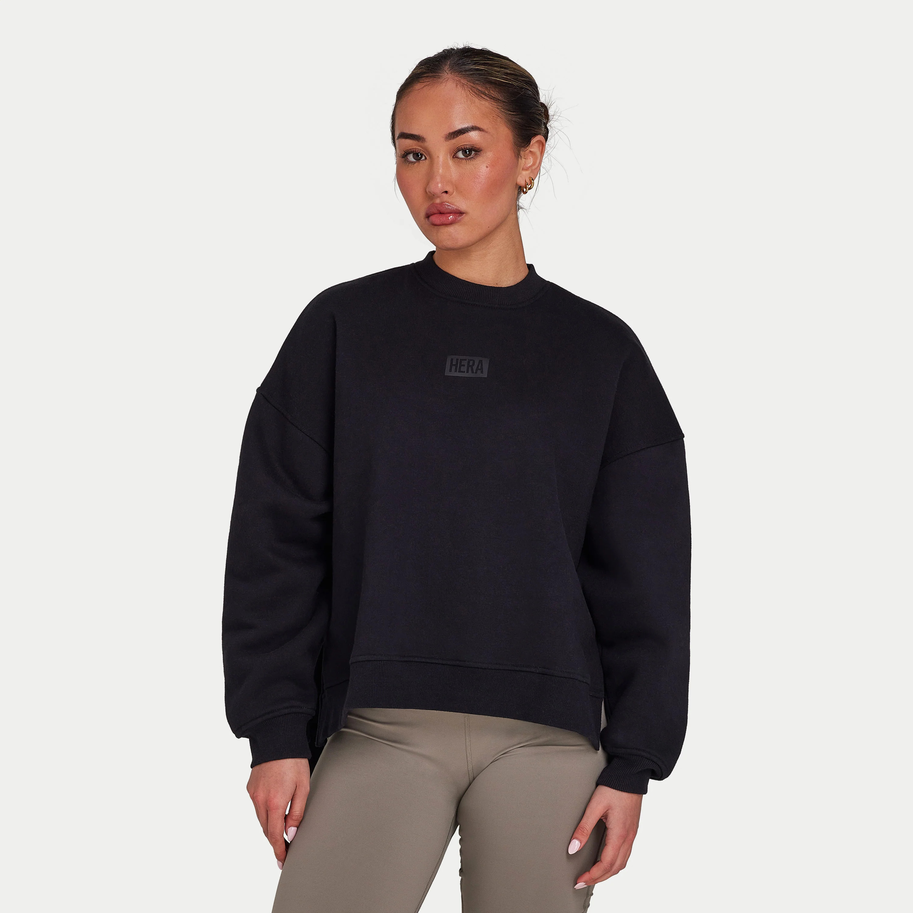 Womens Collective Sweatshirt - Black | HERA Clothing | HERA Clothing