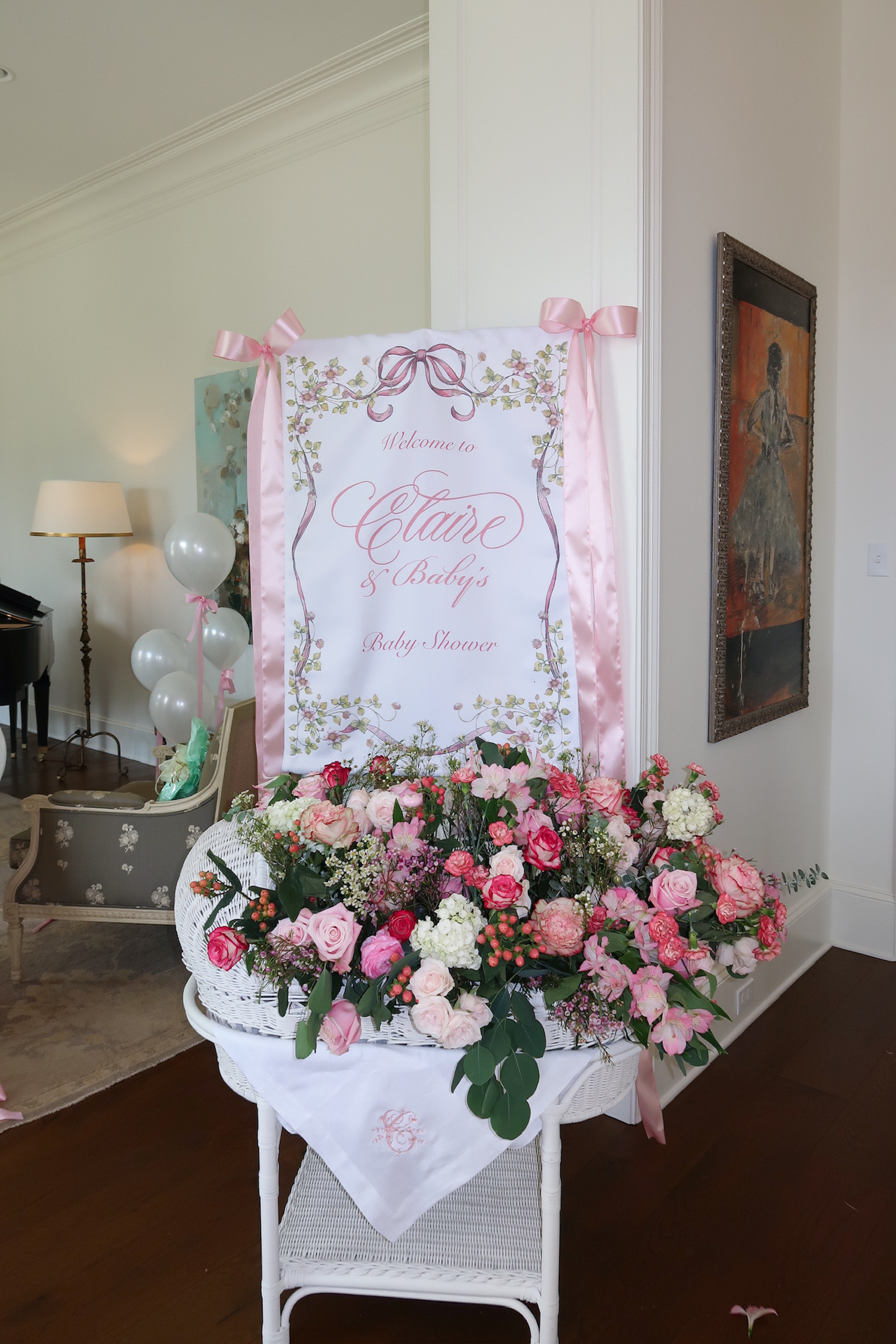 The sweetest floral-filled bassinet to welcome baby 🌸👶✨ 

 #LTKHome #LTKStyleTip #LTKBaby