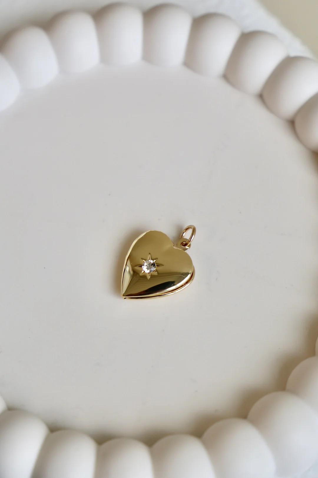 HEART LOCKET CHARM | Katie Waltman Jewelry