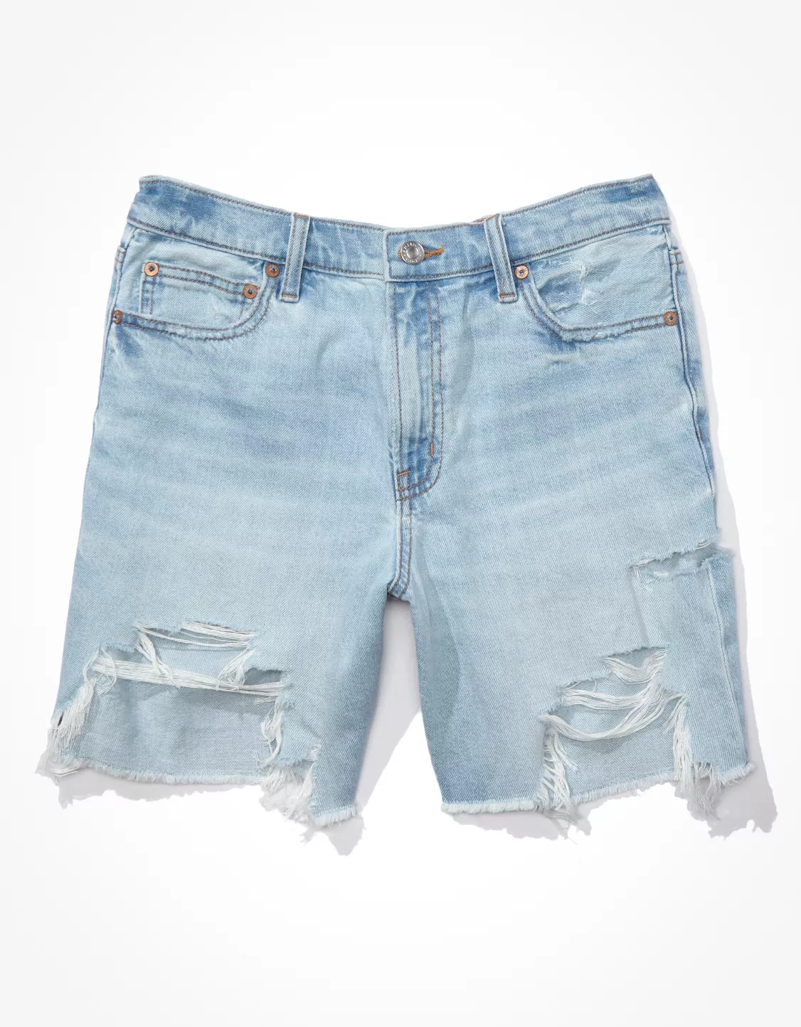 AE Denim '90s Boyfriend Bermuda Short | American Eagle Outfitters (US & CA)