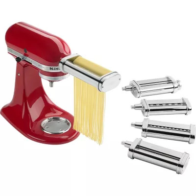 KitchenAid 5 pc. Stand Mixer Pasta Deluxe Set with Pasta Roller and Cutters for Spaghetti, Fettuccine, Capellini and Lasagna | Tractor Supply