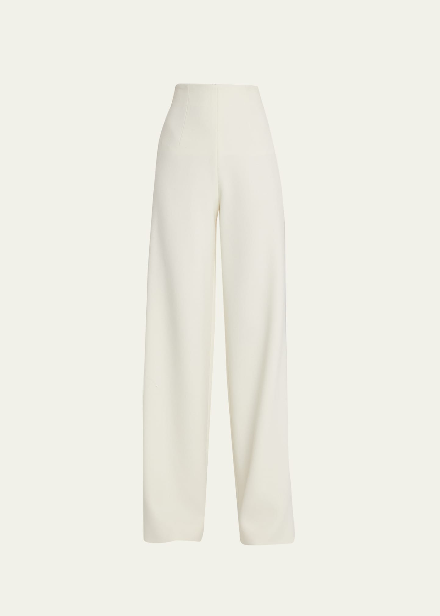 Sergio Hudson Satin Side-Stripe Straight-Leg Crepe Tuxedo Trousers | Bergdorf Goodman