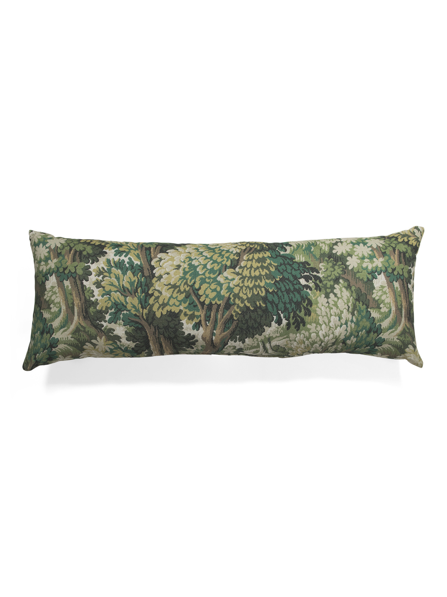 Made In Usa 14x36 Into The Woods Tapestry Oversized Lumbar Pillow | TJ Maxx