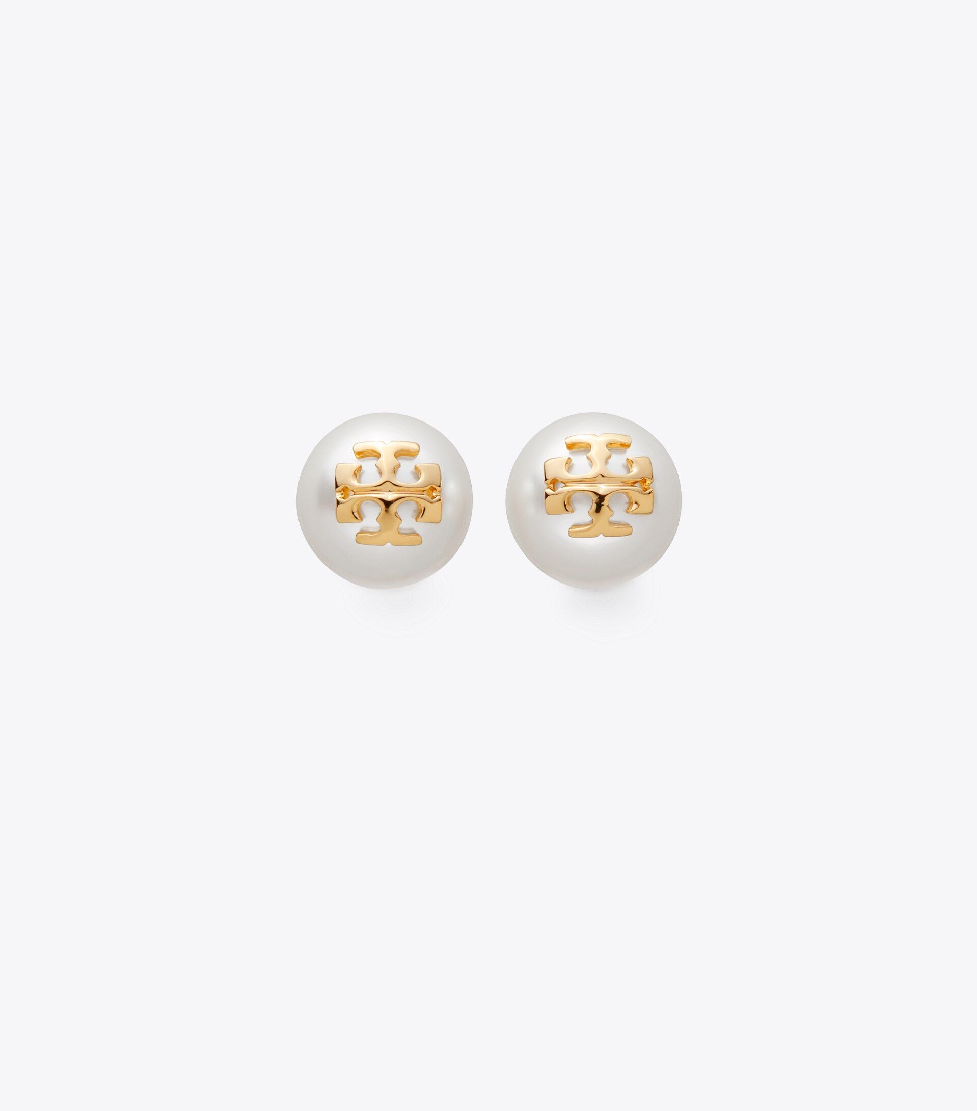 Crystal-Pearl Stud Earring | Tory Burch (US)