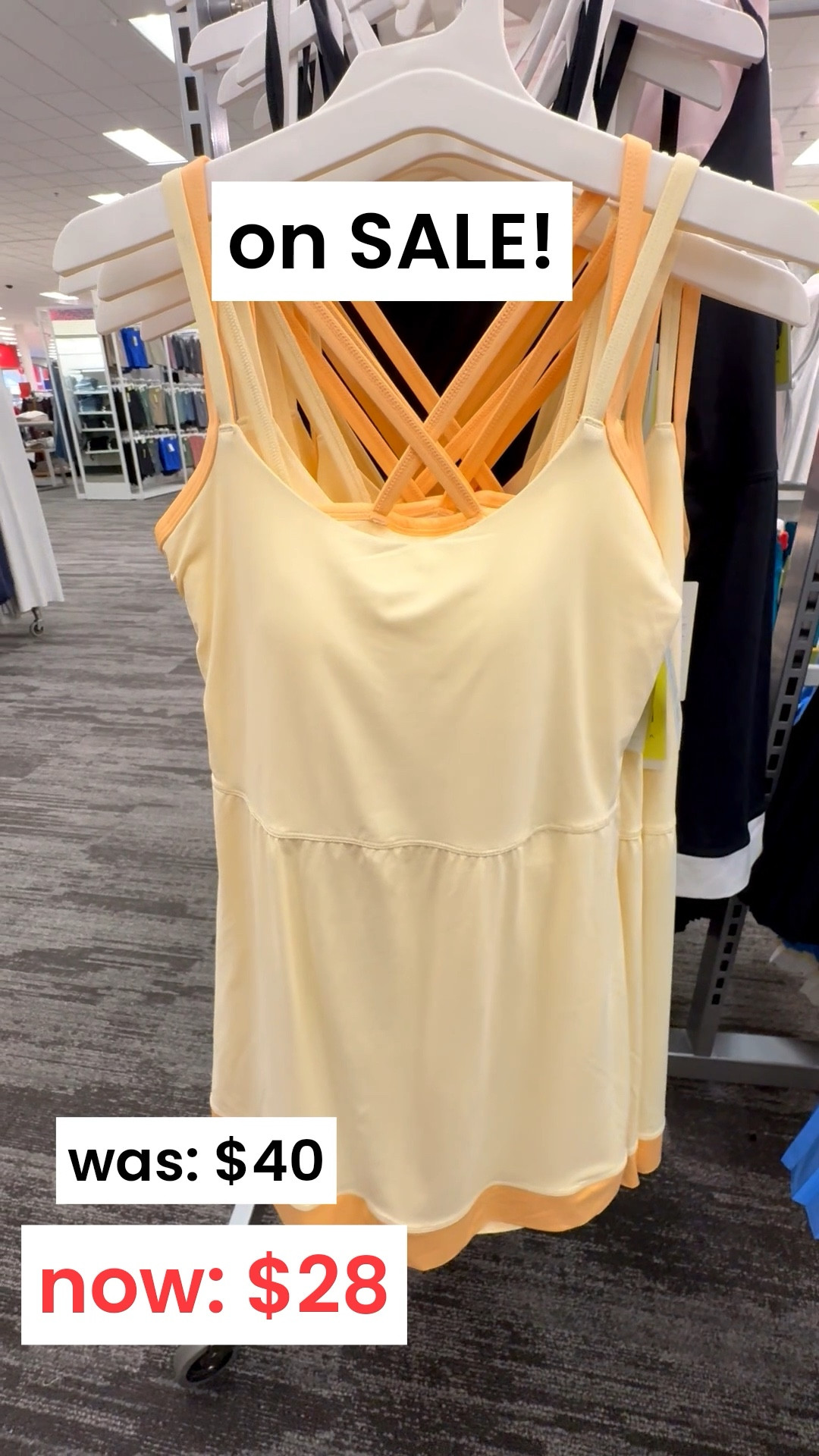 Spring activewear SALE going on now at Target! Grab this super cute athleisure dress on sale while you can! 

#LTKmomlife #LTKfitnessgoals #LTKSaleAlert