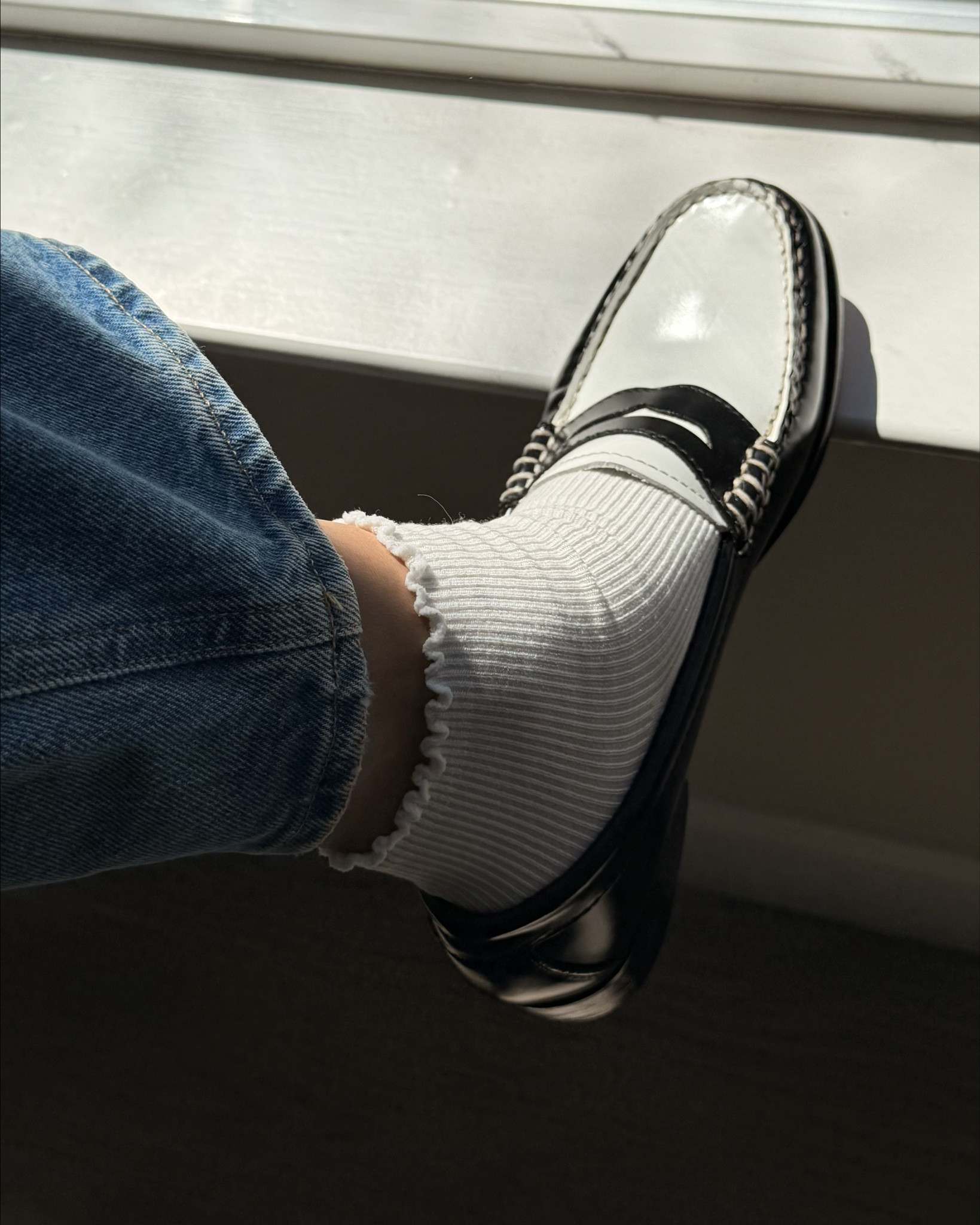 Black and white penny loafer

#LTKStyleTip #LTKShoeCrush #LTKFindsUnder100