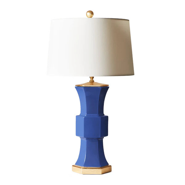 Sutton Lamp in Admiral Blue | Caitlin Wilson Design