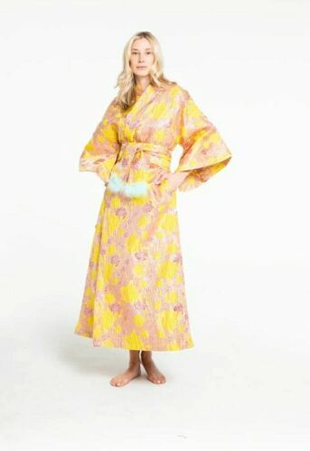 La Vie Style House floral brocade robe dress ONE SIZE  | eBay | eBay US