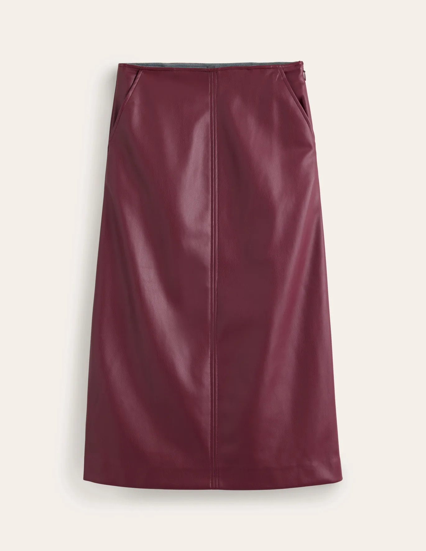 PU Straight Skirt | Boden (US)