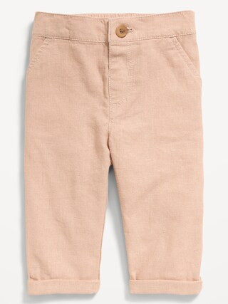 Linen-Blend Pants for Baby | Old Navy (US)
