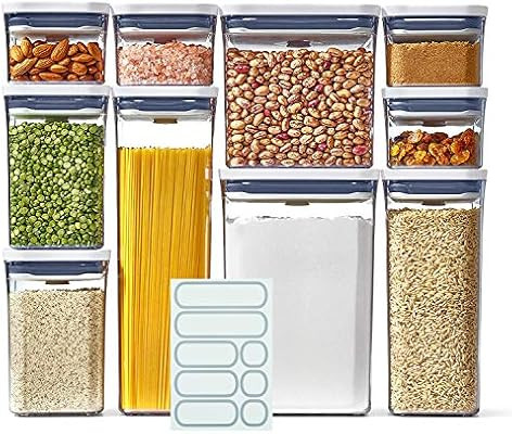 OXO Good Grip 10-Piece POP Container Set with 10 Labels | Amazon (US)