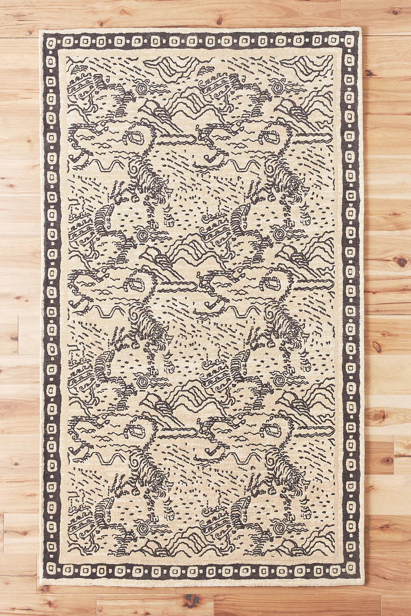 Tufted Demi Rug | Anthropologie (US)