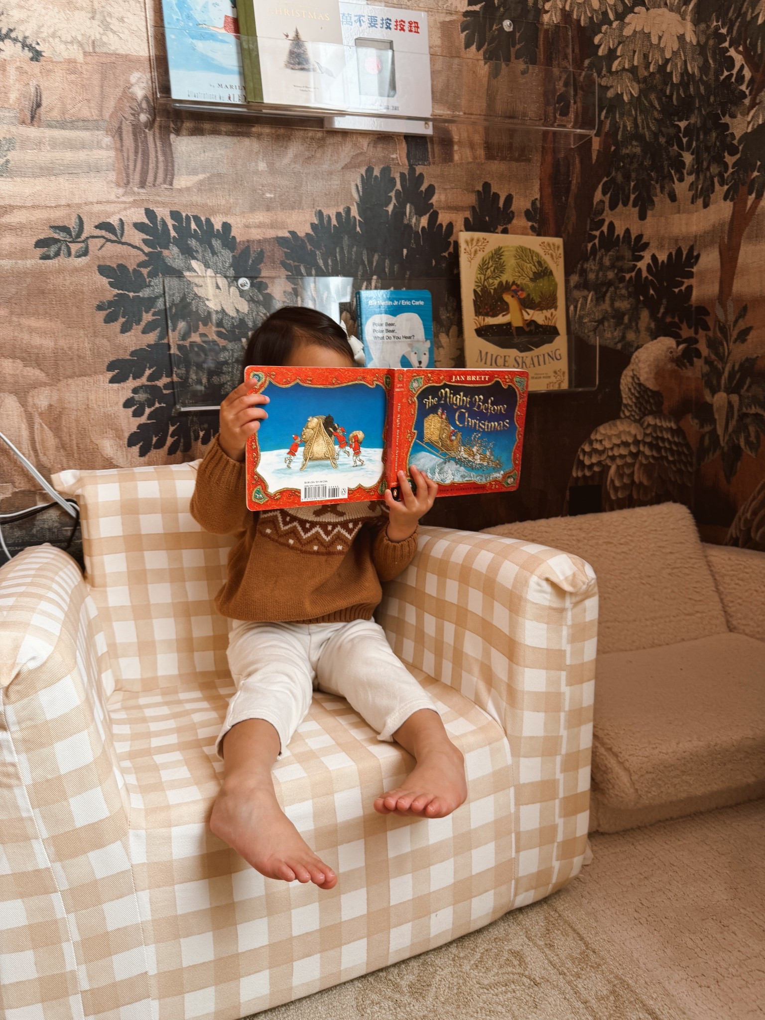 Toddler gingerbread sweater and Christmas books! Linking her outfit and books 

#LTKBaby #LTKHoliday #LTKKids