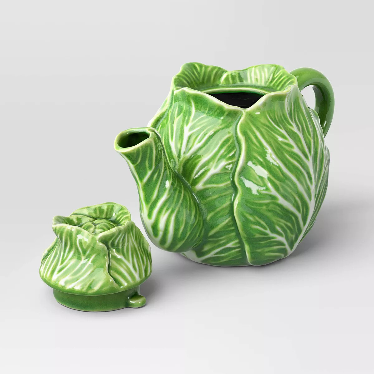 39 fl oz Stoneware Cabbage Tea Pot - Threshold™ | Target