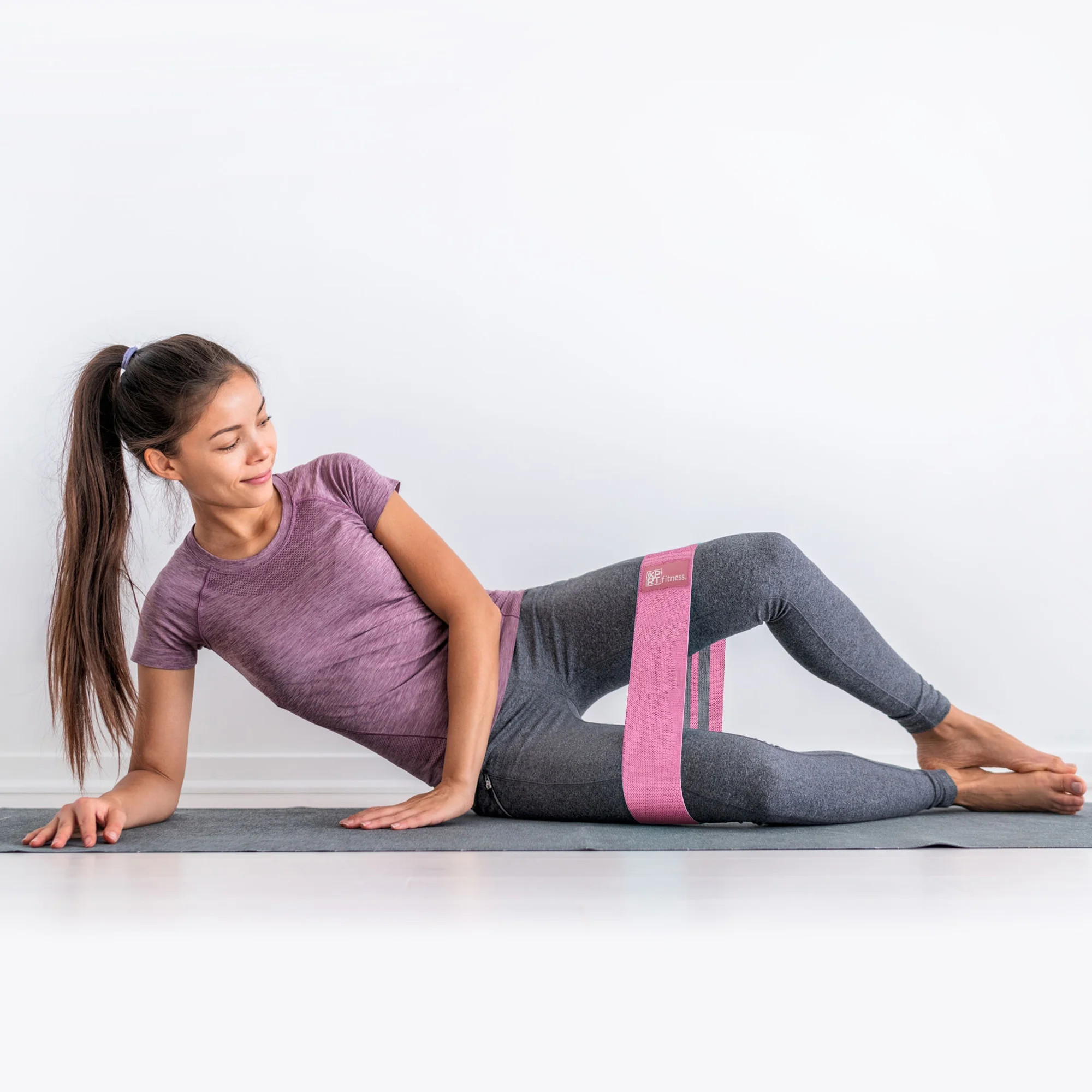 XPRT Fitness Resistance Bands Set of 3 For Booty Butt Hip Anti Slip Bands Set | Walmart (US)