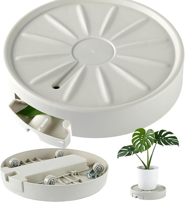 CITOL Plant Caddy with Wheels, 13 Inch Rolling Plant Stand Indoor, Breathable and Drainage Plant ... | Amazon (US)