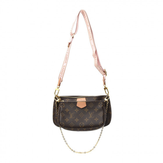 LOUIS VUITTON Monogram Multi Pochette Accessories Rose Clair | FASHIONPHILE | Fashionphile