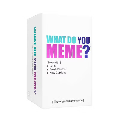 What Do You Meme? GIF Edition: Party Card Game for Problem Solving, 3+ Players, Includes Cards & Instructions | Target