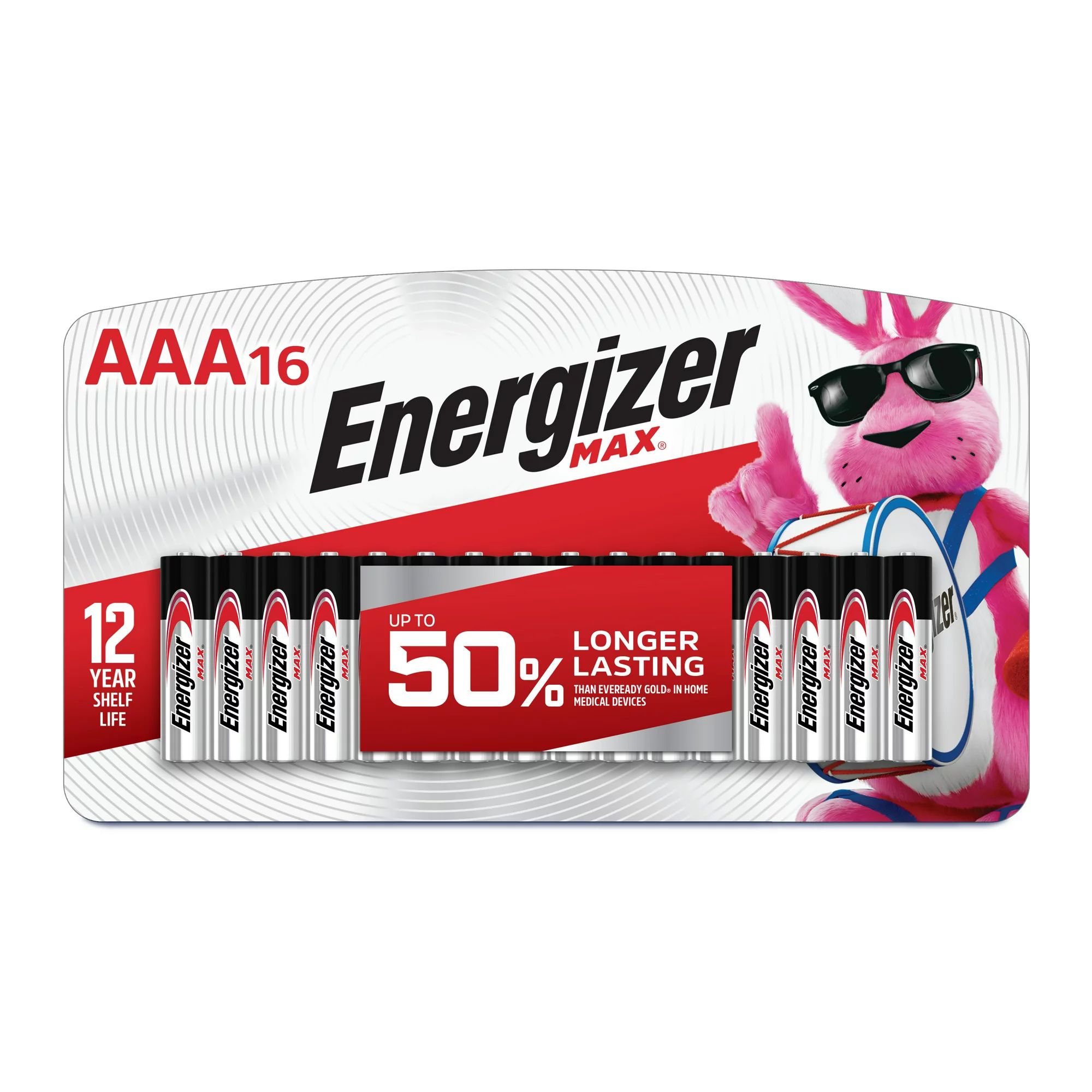 Energizer MAX AAA Batteries (16 Pack), Triple A Alkaline Batteries | Walmart (US)