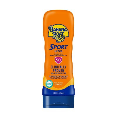 Banana Boat Ultra Sport Sunscreen Lotion - SPF 50+ - 8 fl oz | Target
