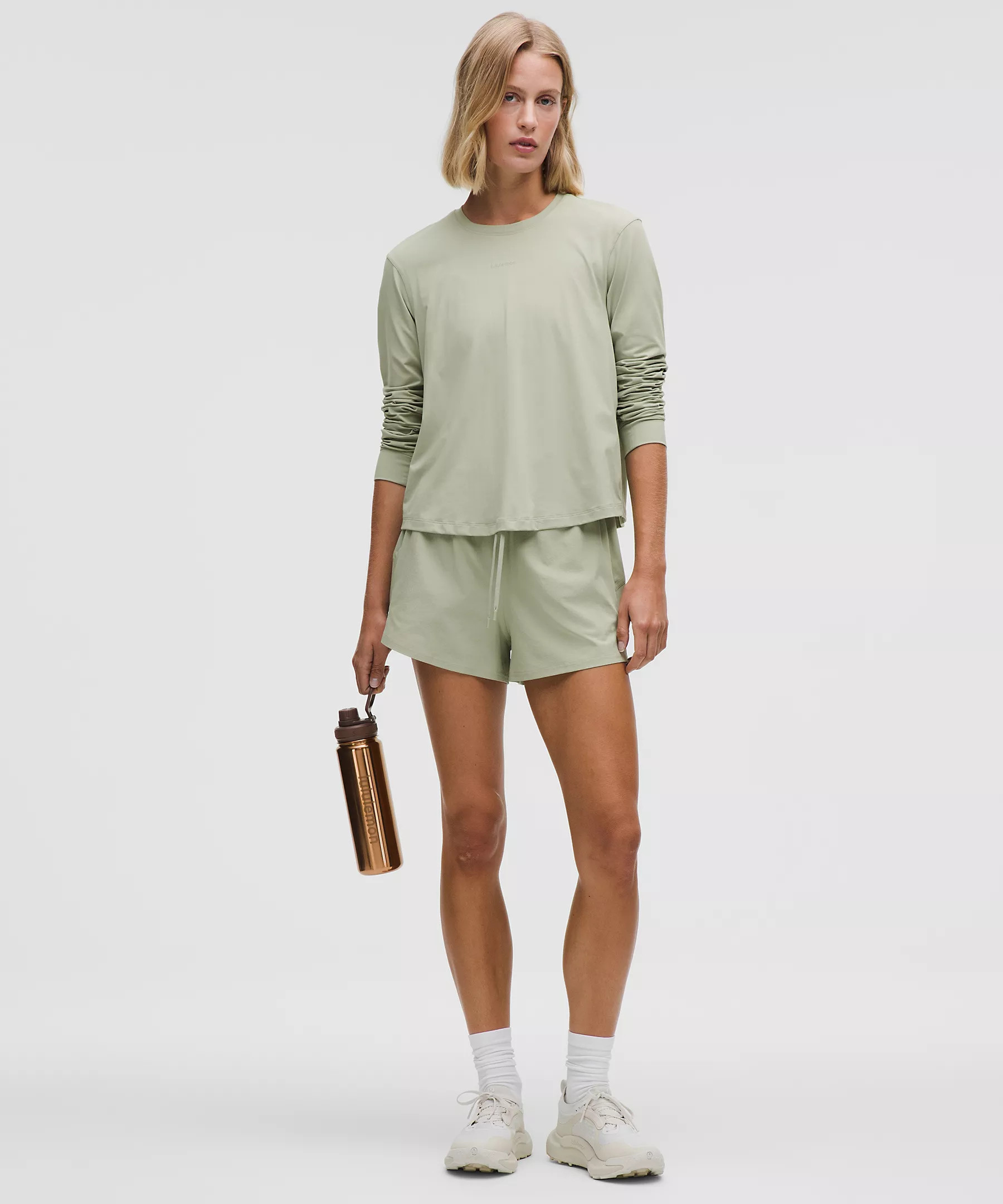 Pace Crush Cross-Back UV-Protective Graphic Long-Sleeve Shirt | Lululemon (US)