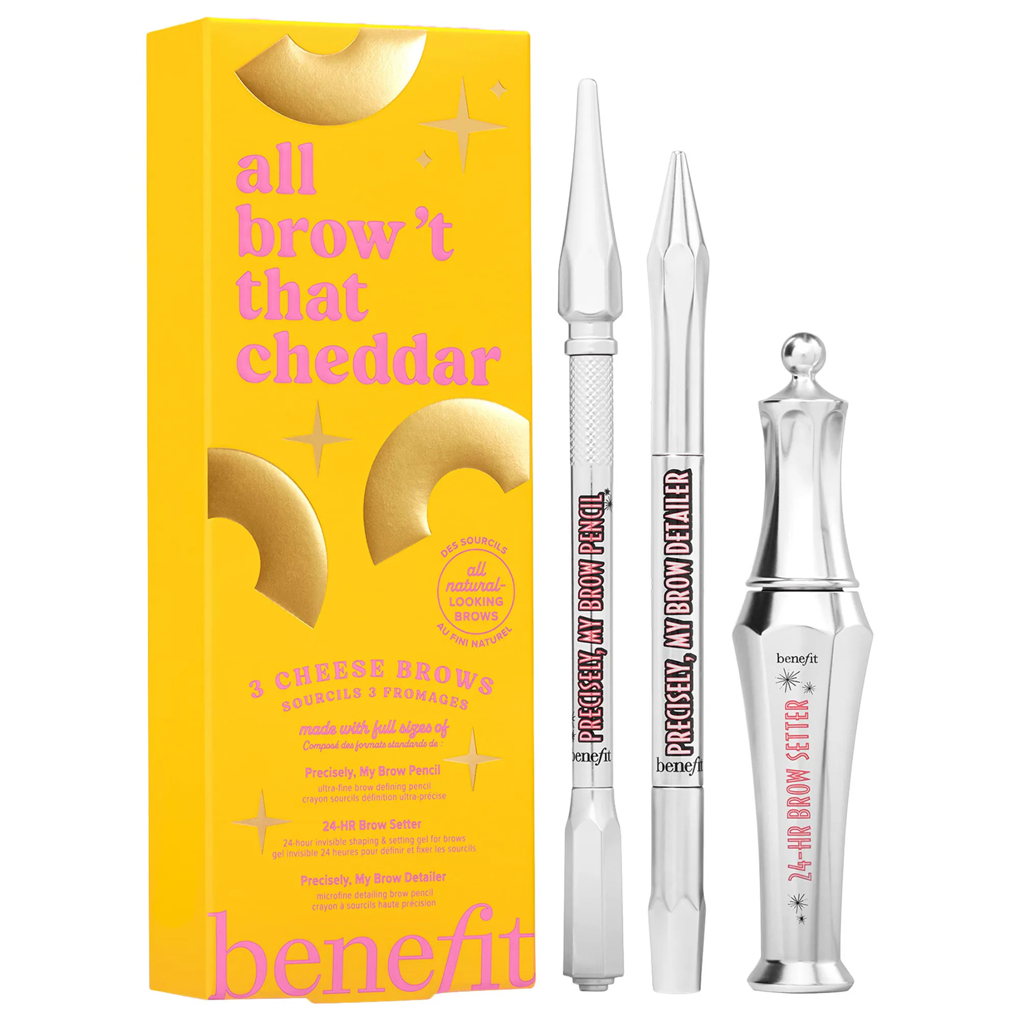 Benefit Cosmetics All Brow't That Cheddar - Bestselling Brow Set 4 | Sephora (US)