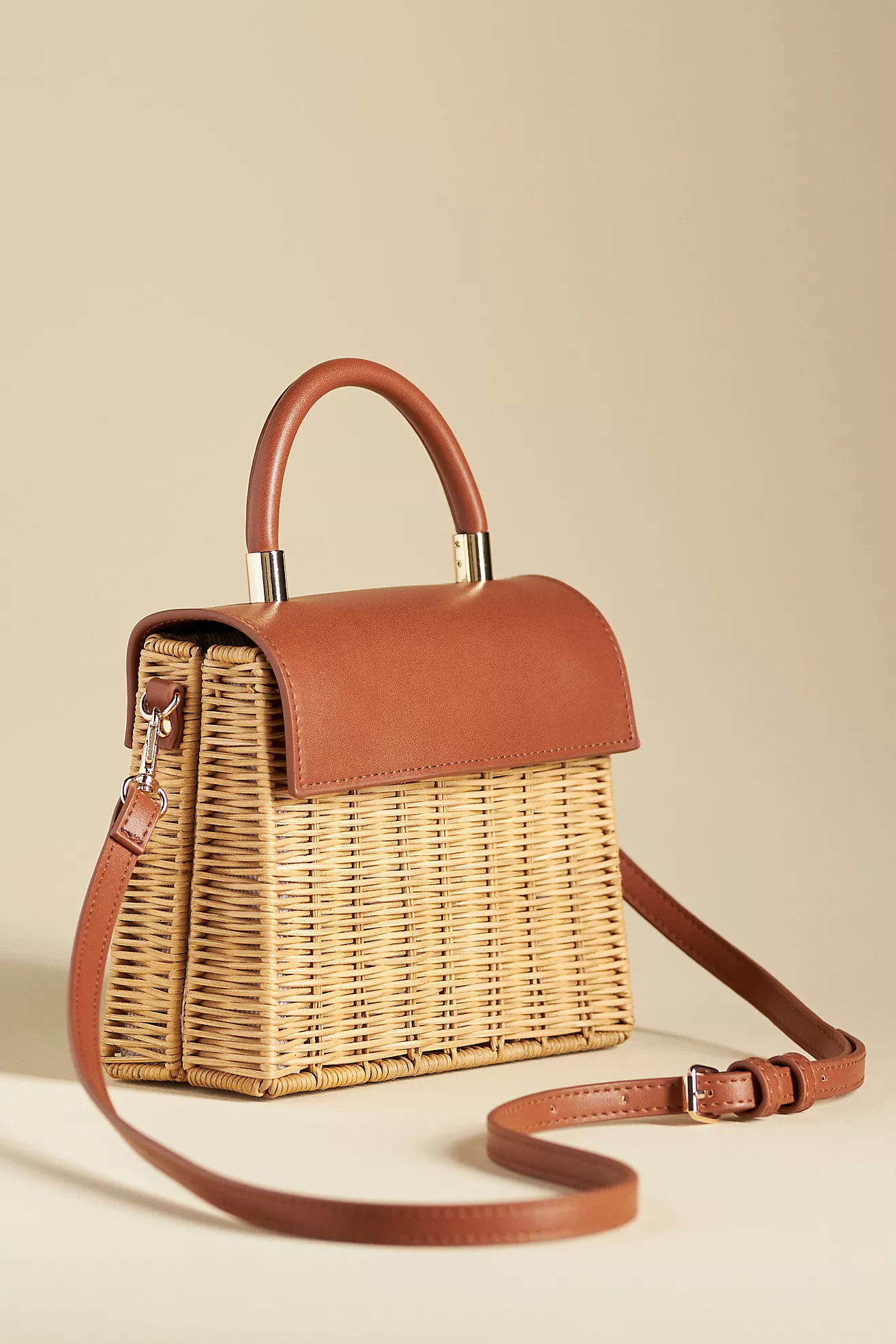 Wicker Top Handle Lady Bag | Anthropologie (US)