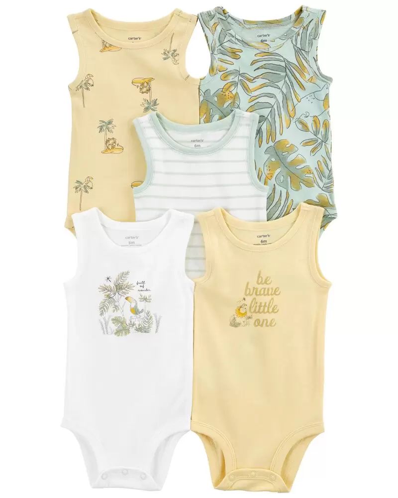Baby 5-Pack Tank Bodysuits | Carter's