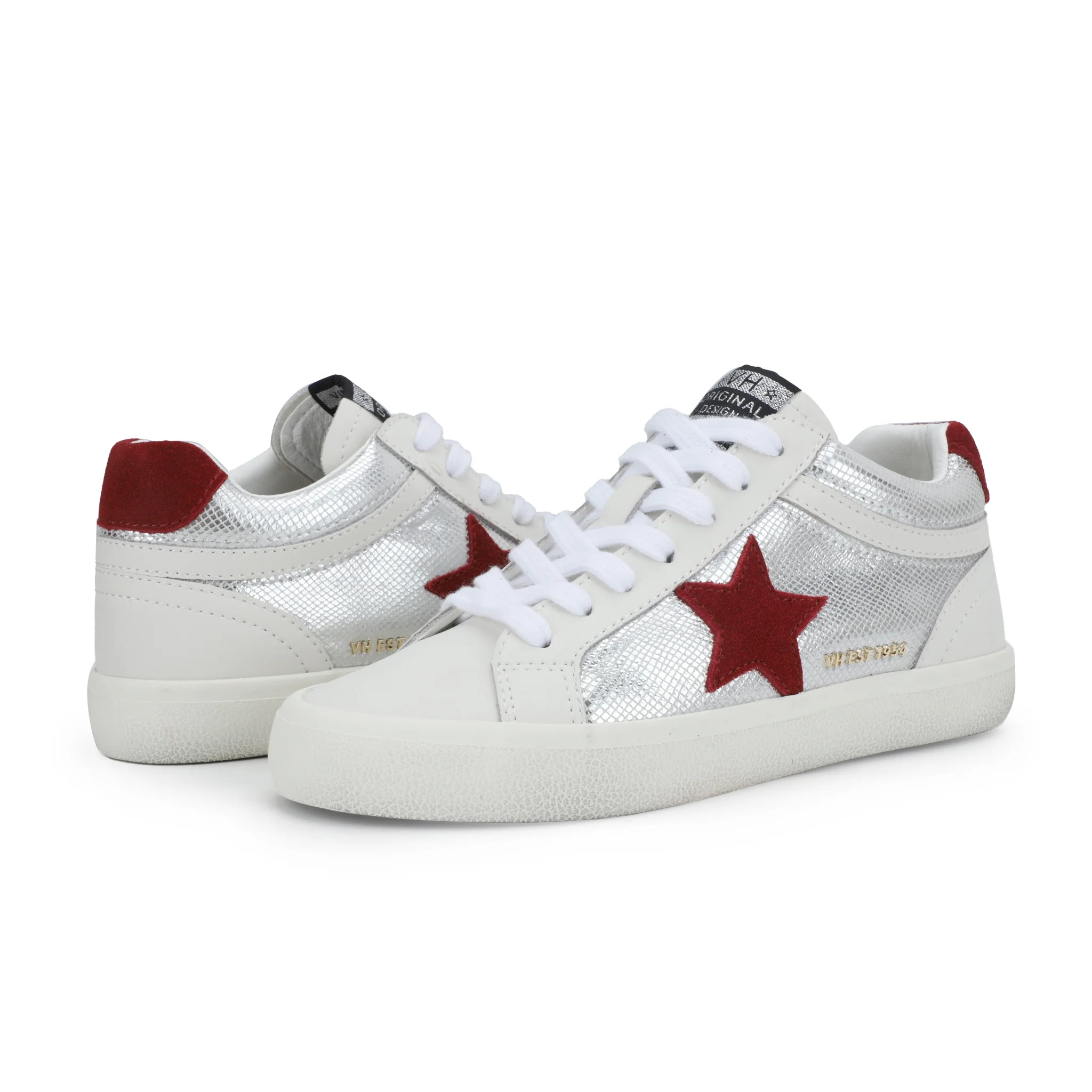 BOUNCE - WASHED SILVER/ MAROON | Vintage Havana