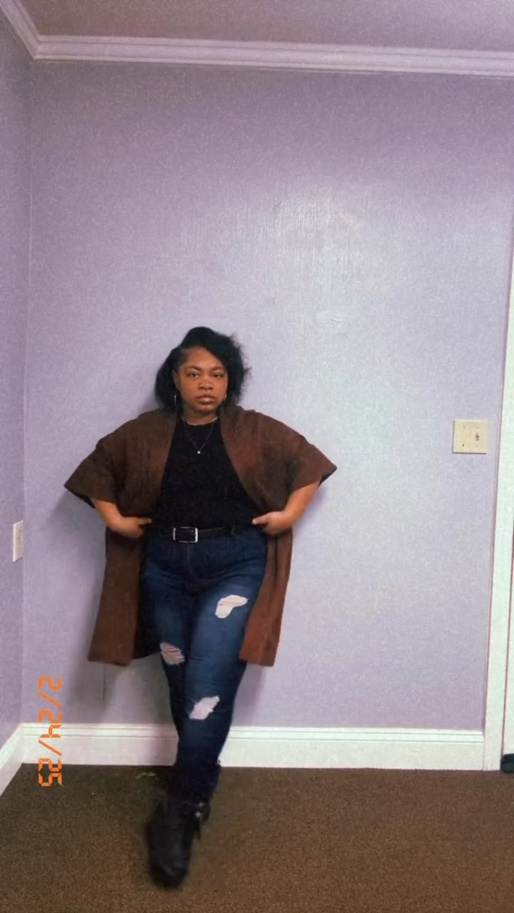“Effortless. Chic. Modestly on point. Let’s get into this fit check!”

“Casual but make it classy. Modest but make it chic. Because style is all about how you wear it! ✨

Today’s fit is giving put together without trying too hard—a little structure, a little edge, and a whole lot of confidence! Who else loves an effortless slay?

Drop a 🔥 if you’re feeling this look!”

“What’s your go-to piece for elevating a casual fit? Let’s talk style in the comments!”

#ModestFashion #EffortlessStyle #CasualChic #ModestButMakeItFashion #StyleWithGrace #ChicAndCovered #FashionablyModest #MinimalistStyle #EverydaySlay #ModestBaddie #LayeredLooks #ConfidenceInStyle