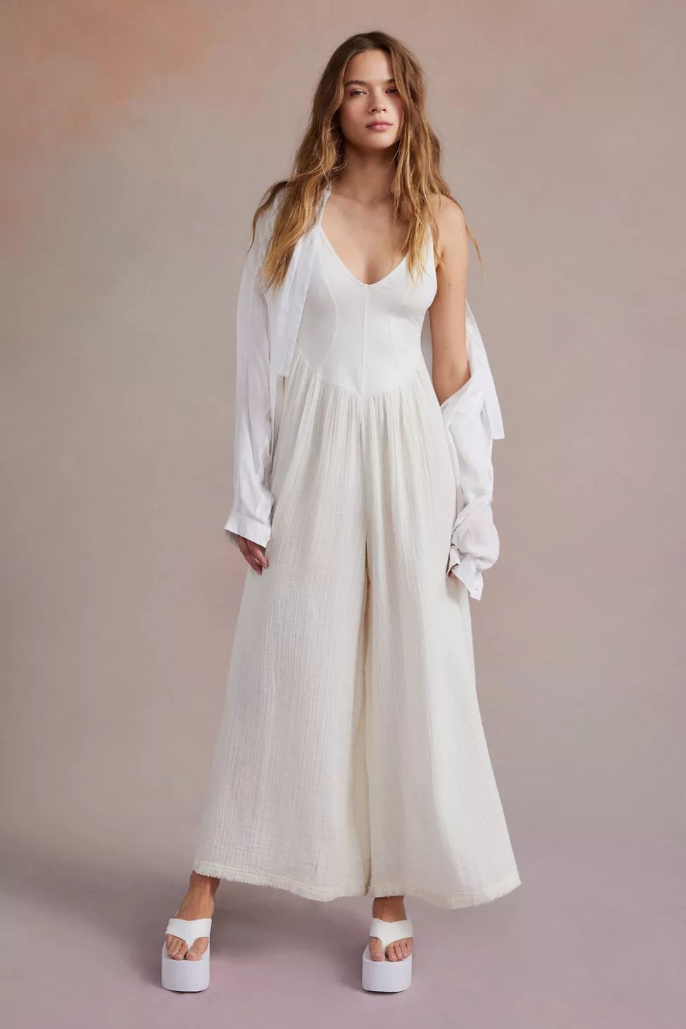Out From Under Quinn Wide-Leg Jumpsuit | Urban Outfitters (US and RoW)