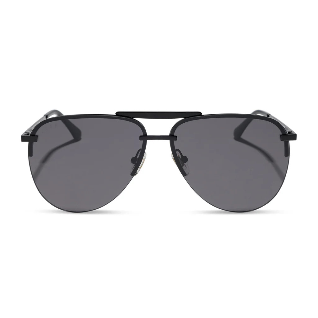 TAHOE - BLACK + GREY SUNGLASSES | DIFF Eyewear